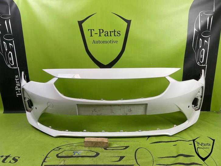 opel corsa F gs line voorbumper bumper WIT kleur 4X pdc, Auto-onderdelen, Carrosserie, Bumper, Opel, Nieuw