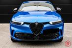 Alfa Romeo Tonale 1.5 MHEV 131pk Sprint Automaat 360Camera, Auto's, Alfa Romeo, 4 cilinders, Blauw, Leder, 5 zetels