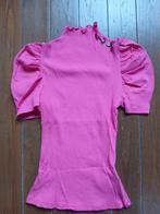 roze t-shirt shein maat XS, Kleding | Dames, T-shirts, Ophalen, Zo goed als nieuw, Maat 34 (XS) of kleiner, Roze