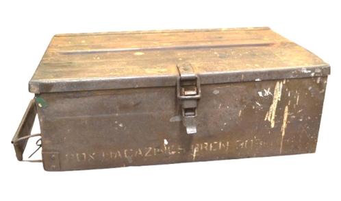 Bren ww2 tijdschriftenkoffer voor machinepistool, Verzamelen, Militaria | Tweede Wereldoorlog, Ophalen