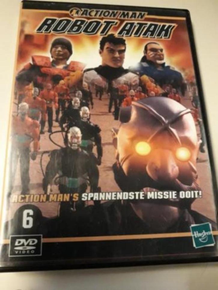 Action Man Robot atak, Cd's en Dvd's, Dvd's | Tekenfilms en Animatie, Zo goed als nieuw, Amerikaans, Tekenfilm, Vanaf 6 jaar, Ophalen of Verzenden