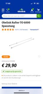 Obelink spanstang 6000 luifel, Caravans en Kamperen, Voortenten en Luifels, Ophalen, Nieuw, Overige merken