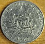 FRANCE 1 franc 1960 F. 226/5 Grand O KM#925.1 TTB, Enlèvement ou Envoi, Monnaie en vrac, France