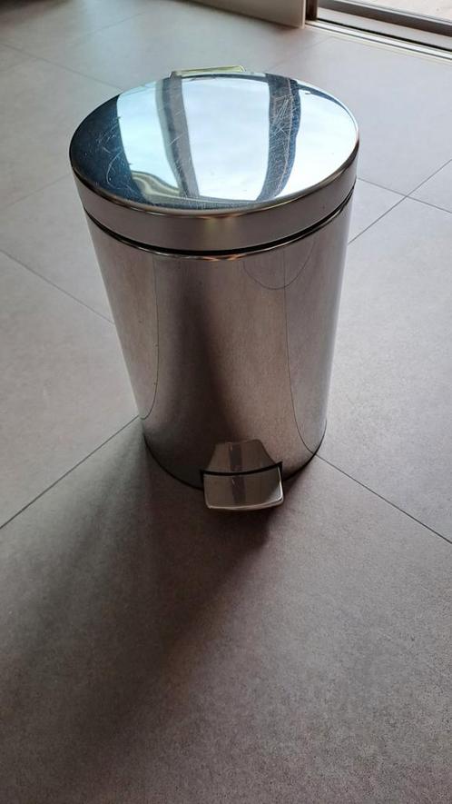 Vuilnisemmer vuilbak Brabantia 12 liter, Huis en Inrichting, Woonaccessoires | Prullenbakken, Gebruikt, Met pedaal, Ophalen