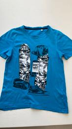 Blauwe t shirt Skate maat 122, Comme neuf, Garçon ou Fille, Chemise ou À manches longues, Enlèvement ou Envoi