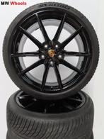 Porsche 21 inch Origineel velgen 911 992 met winterbanden, -, -, Banden en Velgen, 20 inch