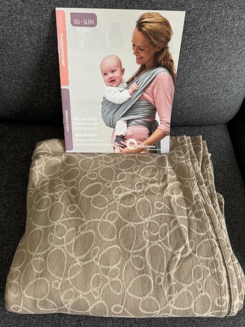 Babylonia BB slen 490cm (3-15kg) met gebruiksaanwijzing, Kinderen en Baby's, Babydragers en Draagdoeken, Zo goed als nieuw, Draagdoek