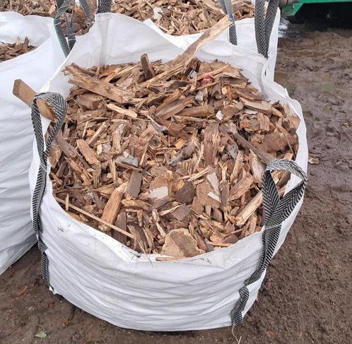 Fijn geshredderd hout in big bag, Tuin en Terras, Brandhout, Ophalen