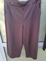 Dames Broek 3/4 lang Bruin mt 44 (NL+31), Kleding | Dames, Broeken en Pantalons, Ophalen, Bruin, Maat 42/44 (L), Zo goed als nieuw