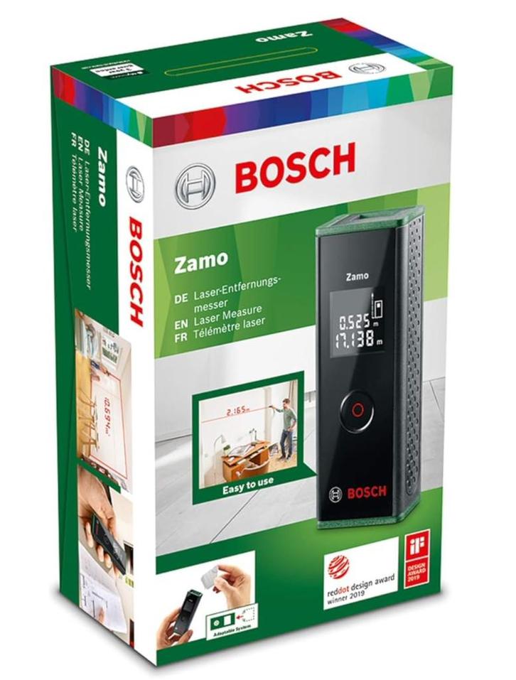 Afstandsmeter - Bosch - Zamo - 3e generatie, Doe-het-zelf en Bouw, Meetapparatuur, Nieuw, Afstand, Ophalen of Verzenden