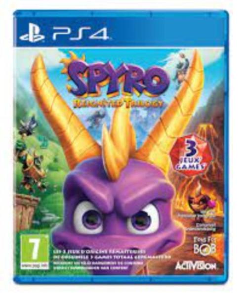 Jeu PS4 Spyro : Reignited Trilogy (Neuf emballé)., Consoles de jeu & Jeux vidéo, Jeux | Sony PlayStation 4, Neuf, Aventure et Action
