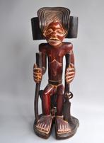 Statue de CHIBINDA ILUNGA, CHOKWE, Angola, vers 1980, Antiquités & Art, Art | Sculptures & Bois, Enlèvement ou Envoi