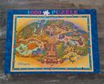 30 jaar Disneyland Parijs plattegrond 1000 stukjes puzzel, Ophalen of Verzenden, 500 t/m 1500 stukjes, Zo goed als nieuw, Legpuzzel