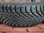 winterbanden 185/65R15 88T M+S met velgen 4x100 van KIA RIO, Auto-onderdelen, Banden en Velgen, Gebruikt, 15 inch, Banden en Velgen