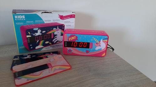 Wekkerradio unicorn eenhoorn, Kinderen en Baby's, Kinderkamer | Inrichting en Decoratie, Gebruikt, Ophalen of Verzenden