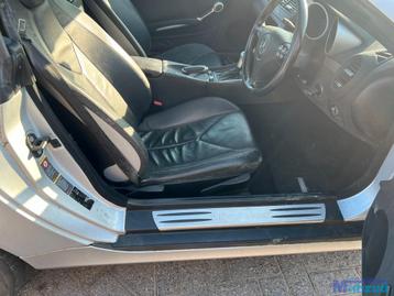 MERCEDES SLK R171 zwart interieur leer stoel 2004-2011 beschikbaar voor biedingen