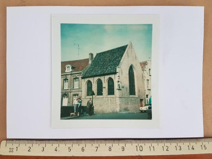 Foto Brugge Vroegere gildekapel, Verzamelen, Foto's en Prenten, Gebruikt, Foto, Gebouw, 1980 tot heden, Ophalen of Verzenden
