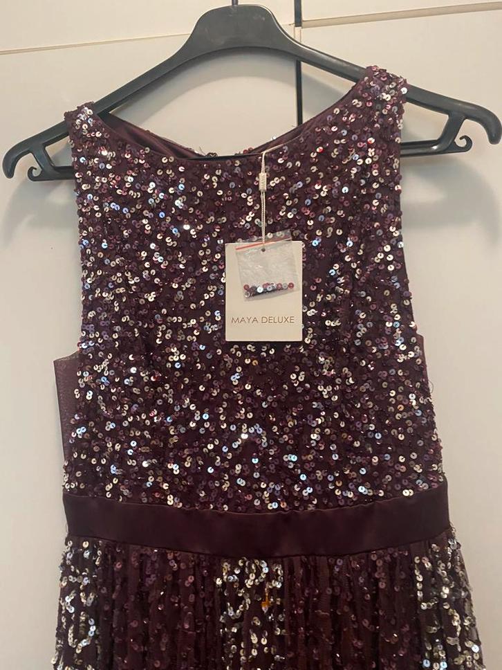 Gevarieerde avondjurken, Kleding | Dames, Gelegenheidskleding, Zo goed als nieuw, Overige typen, Maat 38/40 (M), Overige kleuren