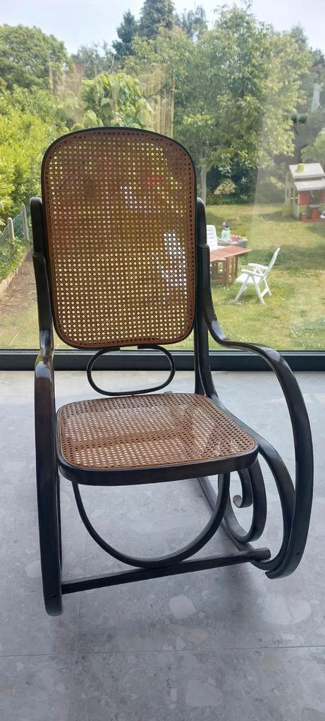 Schommelstoel Thonet stijl, Huis en Inrichting, Stoelen, Gebruikt, Ophalen
