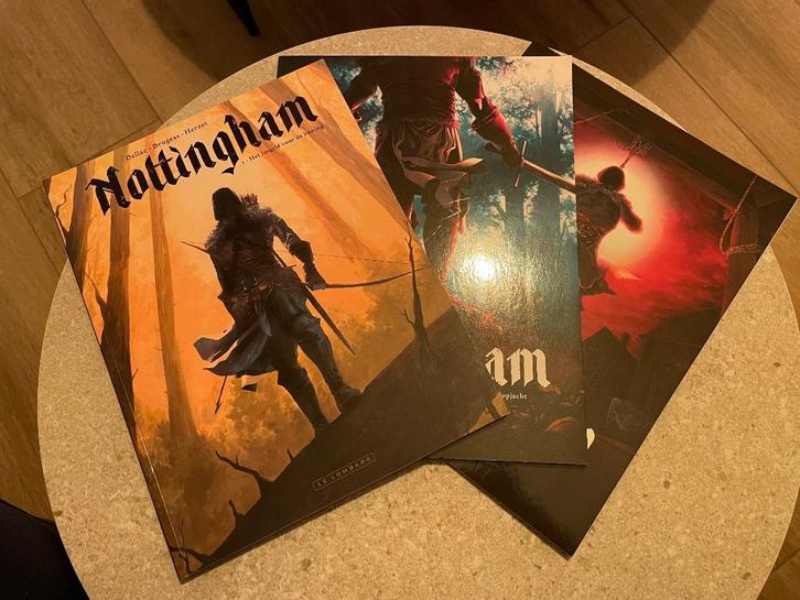 Nottingham - compleet - 3 delen - 1ste druk, Boeken, Stripverhalen, Nieuw, Complete serie of reeks, Ophalen of Verzenden