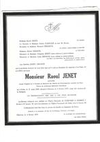 faire part de décès, Collections, Enlèvement ou Envoi