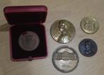 Lot Belgische medailles brons (zie detailfoto's ), Ophalen of Verzenden, Brons