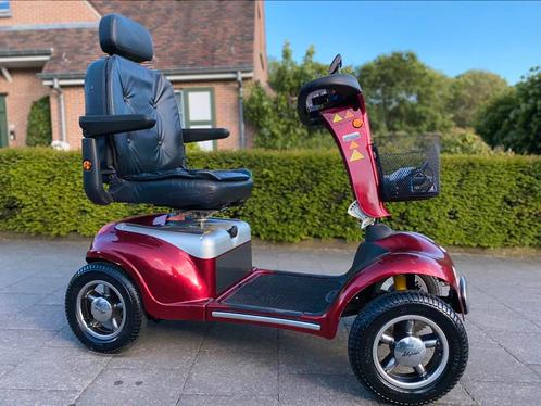 Shoprider deluxe Scootmobiel 4wiel Stabiel , Comfortabel, Diversen, Rolstoelen, Zo goed als nieuw, Elektrische rolstoel, Inklapbaar