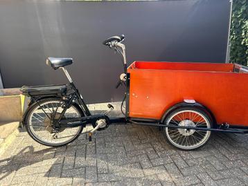 bakfiets/rolstoelbakfiets XXL 't mannetje met motor+garantie beschikbaar voor biedingen