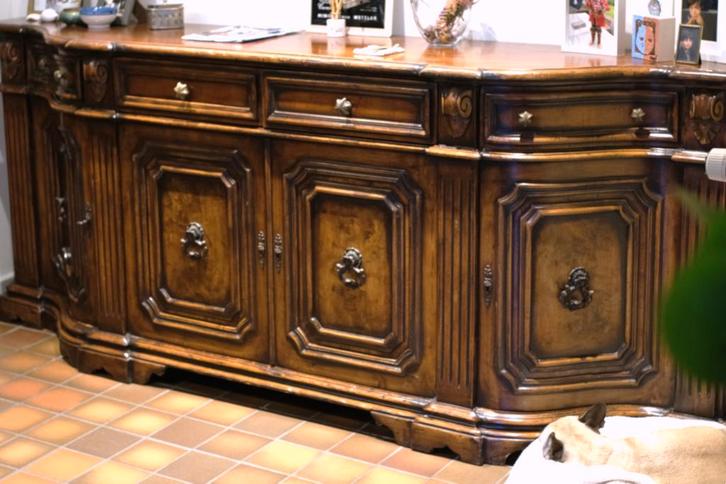 Buffetkast, Huis en Inrichting, Kasten | Buffetkasten, Gebruikt, 100 tot 150 cm, 200 cm of meer, 25 tot 50 cm, Met lade(s), Met deur(en)