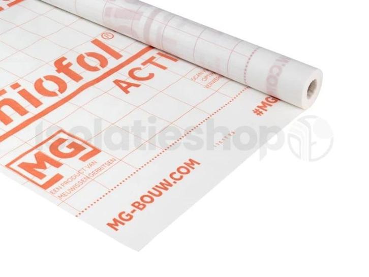 Klimaatfolie Miofol Active + toebehoren (45m²), Doe-het-zelf en Bouw, Isolatie en Afdichting, Nieuw, Ophalen