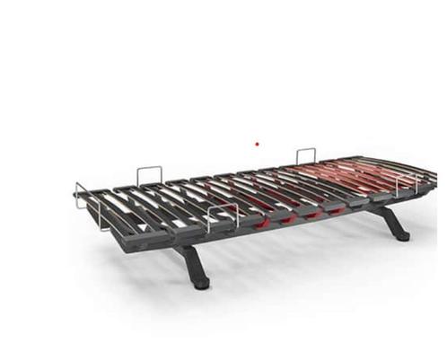 2 lattenbodems Swissflex uni 20-05 90*200 cm, Huis en Inrichting, Slaapkamer | Matrassen en Bedbodems, Zo goed als nieuw, Bedbodem