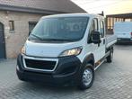 Peugeot boxer Dub cabine 85.000km, Voorwielaandrijving, Stof, Wit, Bedrijf