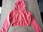 cropped hoodie - koraalroze - maat L, ANDERE, Maat 42/44 (L), Ophalen of Verzenden, Roze