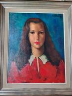 Victor Quienen  1918 - 1983  Meisje in rood kleedje, Verzenden