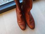 Mooie lederen laarzen 40 cognackleur, Kleding | Dames, Schoenen, Riga, Hoge laarzen, Overige kleuren, Ophalen of Verzenden