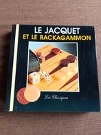 Vintage bordspel le jacquet en Backgammon, Hobby en Vrije tijd, Gezelschapsspellen | Kaartspellen, Ophalen of Verzenden, Zo goed als nieuw