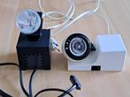 2 Spots Osram + 3 spots LITA rood + 2 kubusspots LITA groen, Ophalen, Zo goed als nieuw, Retro vintage, Led