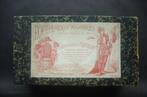 Boîte & cordon rouge à gros glands Auguste Fonson avant 1900, Emblème ou Badge, Armée de terre, Envoi