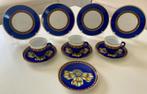 Hermès porcelaine * Cocarde de soie * 11 pièces, Antiquités & Art, Enlèvement
