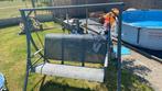 Schommelbank, Tuin en Terras, Tuinbanken, Ophalen, Gebruikt, Aluminium, Schommelbank