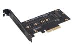 pcie x8 nvme adapter, Ophalen of Verzenden, Nieuw, SSD