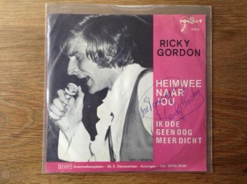 single ricky gordon, Cd's en Dvd's, Vinyl Singles, Single, Nederlandstalig, 7 inch, Ophalen of Verzenden