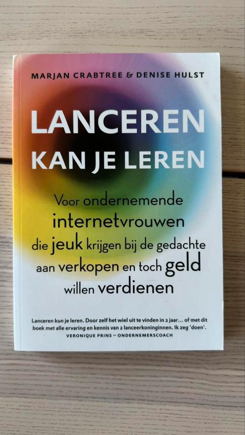 Marjan Crabtree - Lanceren kan je leren, Boeken, Wetenschap, Zo goed als nieuw, Sociale wetenschap, Ophalen of Verzenden