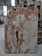 Marbre - Bordeaux/Beige/Blanc - Plaque 2, Enlèvement, Neuf