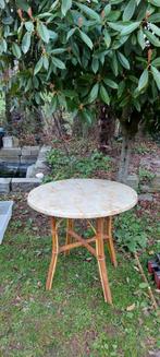 Terras tafel table de terrasse vintage, Comme neuf, Enlèvement ou Envoi