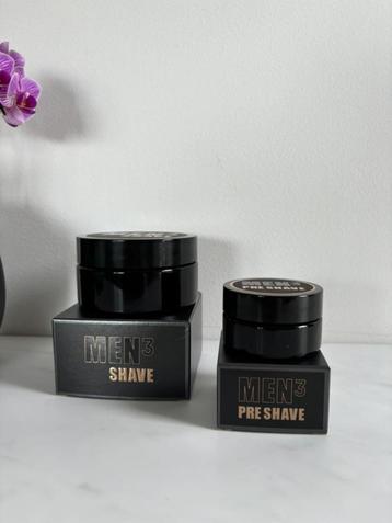 MEN³ pre-shave + shave beschikbaar voor biedingen