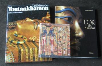 Lot 3 livres Egypte ancienne - Toutankhamon