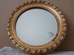 Vintage vergulde spiegel vintage spiegel 26cm P. Tummers, Antiek en Kunst, Ophalen of Verzenden, Rond, Minder dan 50 cm, Minder dan 100 cm