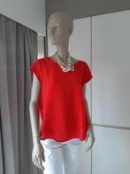 Gekleed topje, Ophalen of Verzenden, Zo goed als nieuw, Maat 42/44 (L), Rood