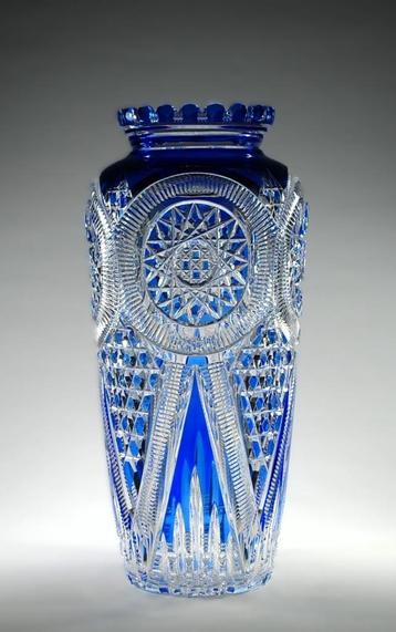 Val Saint Lambert - Vase Viennois - VSL - Val St Lambert beschikbaar voor biedingen